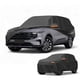 thumbnail image 1 of Funda para auto impermeable para todo clima, protección exterior contra el sol y la lluvia, con tiras reflectantes, negra para Ford Edge, 1 of 5