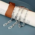 thumbnail image 2 of K-KED S925 Sterling Silver Chain Men Women Cable Link Necklace 7mmW Rectangle Jewelry-18inch, 2 of 8