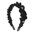 thumbnail image 3 of Unique Bargains 1 Pc Hairband Butterfly Rhinestone Hair Accessories for Women Black, 3 of 5
