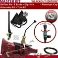 thumbnail image 1 of American Shifter  FMX Shifter Kit Black 10 in. E Brake Cable Clevis Trim Kit Dipstick for EEEE5, 1 of 1