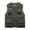Army green, variant on Plus Size Men's Utility Vest, Outdoor Multi‑Pocket Cargo Vest, Mesh Breathable Fishing Photography Sleeveless Jacket, XS‑7XL