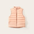 thumbnail image 2 of Ruyang Girls Puffer Vest Fall Winter Warm Sleeveless Quilted Jackets Zip Up Mock Neck Lightweight Soft Thermal Waistcoat, 2 of 3