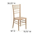 thumbnail image 5 of BizChair Natural Wood Chiavari Chair, 5 of 11