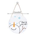 thumbnail image 4 of Tablero colgante de Pvc feliz, decoración de tablero colgante de Navidad impresa en avión Wmkox8yii gf11764, 4 of 9