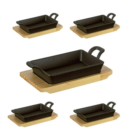 

Kuechenprofi Cast Iron Serving Pan (5 pack) (Restaurant pack)