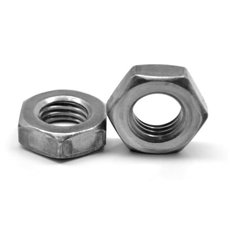 

1 -8 Coarse Thread A563 Grade A Heavy Hex Jam Nut Low Carbon Steel Plain Finish Pk 25