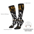 thumbnail image 4 of KLL Not All Those Who Wander Are Lost 1 Print Cool Socks Men's Women's Crew Socks Funny Crazy Novelty Stockings, 4 of 6