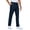 DarkNavy, variant on Lavenicole Mens Golf Pants Stretch Casual Dress Pants Elastic Waist Button Closure Lightweight with 4 Pockets Black