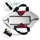 thumbnail image 4 of Fotbe Maroon Bolsa Tote Estética de Lona con Estampado para Mujer - Bolsa Reutilizable de Hombro Casual para Vacaciones, Compras, Trabajo y Gimnasio, 4 of 8
