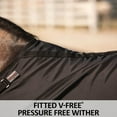 thumbnail image 6 of Schneiders X-SPAND Adjusta-Fit Horse Stable Sheet | V-Free Wither Relief | Black | Size 86, 6 of 8