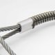 thumbnail image 3 of Wire Sleeves 8-Shaped Aluminum Steel Wire Crimps for Cable Holding 100Pcs, 3 of 5
