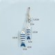 thumbnail image 3 of Wooden Fishes Mediterranean Easter Decoration Hanging Ornaments Wood Fish Decor In Wall (ShiKai), 3 of 4
