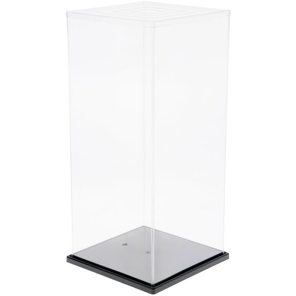 ExpoCase Plastic Folding Display Cover for Dolls, 10.5" W x 10.5" D x 24" H (Pack of 3)