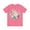 Charity Pink, variant on Floral Graphic Unisex 100 Cotton Vintage Artwork Short Sleeve Jersey 14