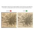 thumbnail image 3 of HISTORIX 1797 Dublin Ireland Map Vintage Poster Wall Art Print, 18 x 24 Inch, 3 of 8