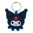 thumbnail image 1 of Sanrio Smile PVC Kuromi Keyring, 1 of 2