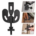 thumbnail image 1 of COOPHYA Portable Door Lock with Black Steel Design for Home Use Simple Security Solution, 1 of 8
