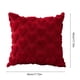 thumbnail image 5 of Funda de cojín de peluche con forma de corazón, decorativa, para el hogar, sala de estar, sofá y dormitorio., 5 of 7