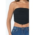 thumbnail image 4 of Saronite Basic Strapless Mesh Corset Top, Black (Women's), 4 of 5