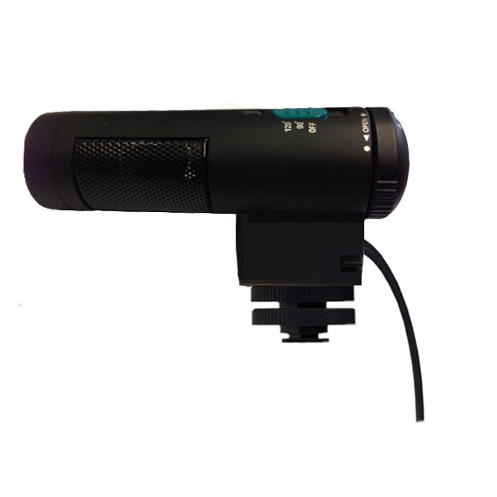 Stereo Microphone With Windscreen (Shotgun) For Panasonic Lumix DMCFZ1000