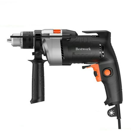 

Bestwork Electric Hand-held Drills Electric Hand-held Drills Keyless Chuck 8.0-Amp Variable Speed Reversible