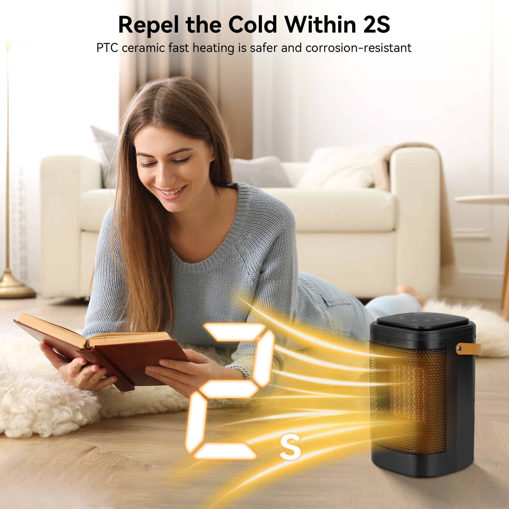 Tower Heater Amazon Space Heaters Electric IFanze 1500W Portable