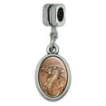 thumbnail image 1 of Dragon Parchment Fantasy Italian European Style Bracelet Oval Charm Bead, 1 of 5