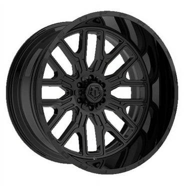 20x12 TIS 560B Gloss Black w/Lip Logo Wheel 8x180 (-44mm)