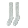 thumbnail image 2 of Lroveb Fuzzy Socks for Women Woolen Calf Socks Womens Autumn Winter Stockings With Extra Thick Wool Ring Warmth Knee Socks, 2 of 4