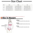thumbnail image 3 of NARABB One-Piece Swimsuit for Women Summer Siamese Solid Bandage Sexy Padded Bikini Swimsuit Swimwear, 3 of 9