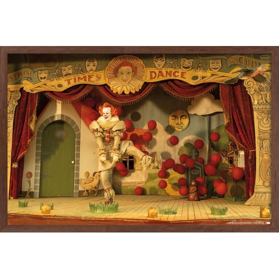 IT: Welcome To Derry (2025) - Pennywise Deadly Show Wall Poster, 22.375" x 34" Framed