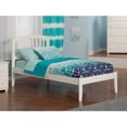 thumbnail image 2 of Retro Renaissance Platform Bed With Open Footboard And Turbo Charger In Classic Finish For Bedroom Spaces, Perfect Blend Of Sleek Bowed Style And Traditional Sturdy Slats, 2 of 4