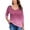 Multicolor XH370, variant on Zeagoo Women's Blouse 3/4 Length Sleeve V Neck Dressy Floral Tunic Top Soft Lightweight Summer Tees Business Casual Work Tops