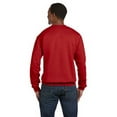 thumbnail image 2 of The Hanes 78 oz EcoSmart 50/50 Fleece Crew - DEEP RED - M, 2 of 2