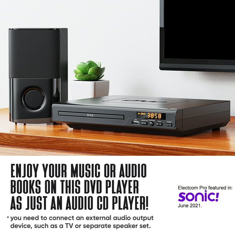 ELECTCOM PRO 1080p Progressive Scan DVD Player with HDMI