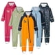 thumbnail image 1 of Traje de lluvia impermeable para niños, material de PU, poncho para senderismo al aire libre, ligero y cómodo para niños de 3 a 12 años., 1 of 5