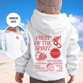 thumbnail image 2 of CAIXIA Hoodies for Girls Loose Fit Sweatshirts for Girls Long Sleeve Sun Shirts Kids Clothes Graphic Back To School Outfit Cute Pullovers Tops with Pocket, 2 of 8