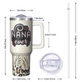 thumbnail image 2 of Nana Gift Idea She Will Adore! 40oz Insulated Tumbler for Grandma from Grandchildren, Perfect Birthday Christmas Present, Travel Mug for Hot and Cold Drinks, 2 of 5