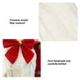 thumbnail image 4 of Fondo para Botella de vino de NaviDad, Suéter Tejido a Mano Con Detalla Exquisitos, Centro de Mesa Cálido para Fiestas de Año Nuevo de Navidad, 4 of 7