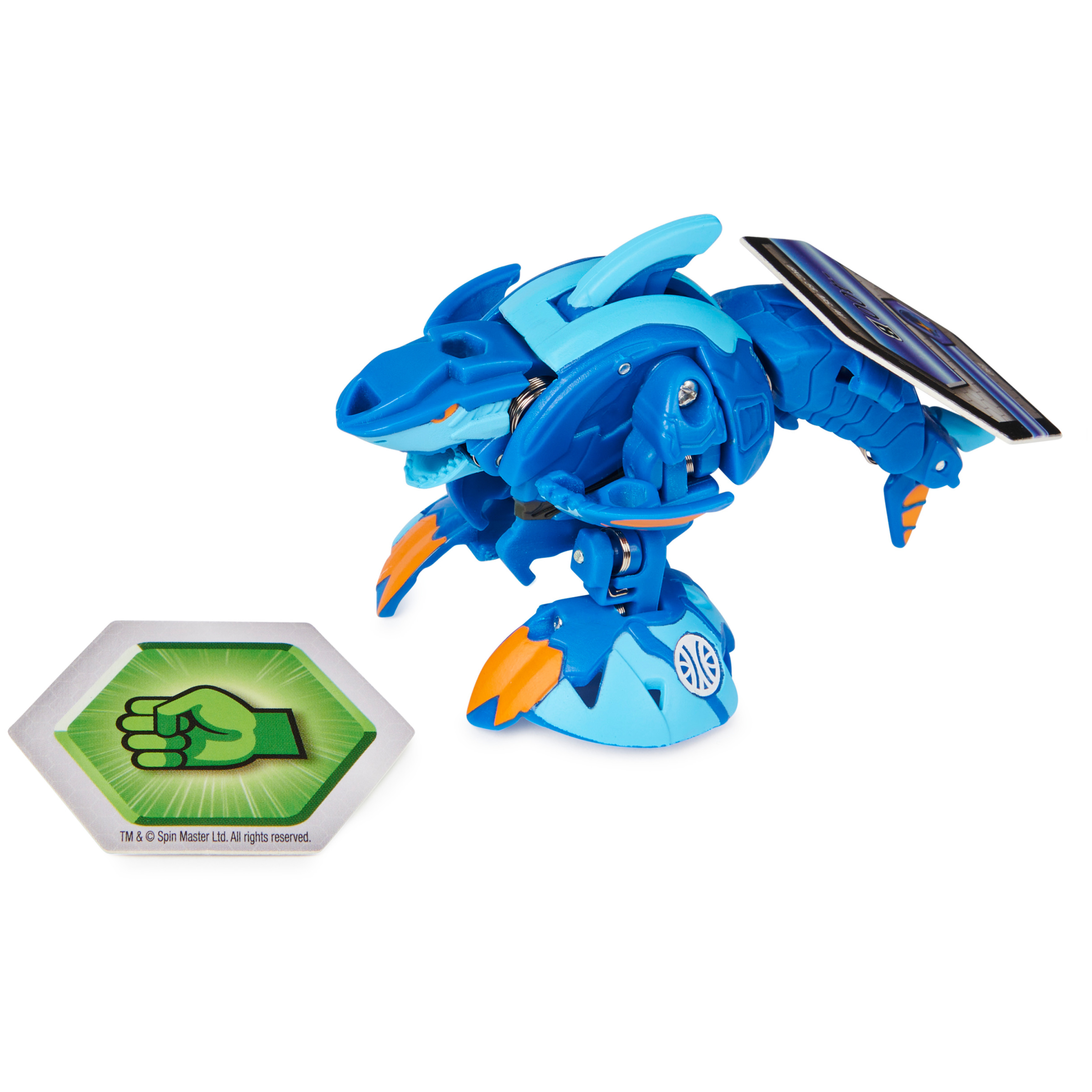 Bakugan Ultra Sharktar 7,6 Cm - Action Figure Geogan Rising Con Carte Collezionabili E BakuCores