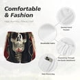 thumbnail image 4 of Daiia Gothic Skull With Roses Pattern Women's 2 in 1 Running Shorts - Lightweight Athletic Workout Gym Yoga Shorts Liner with Phone Pockets-Small, 4 of 7