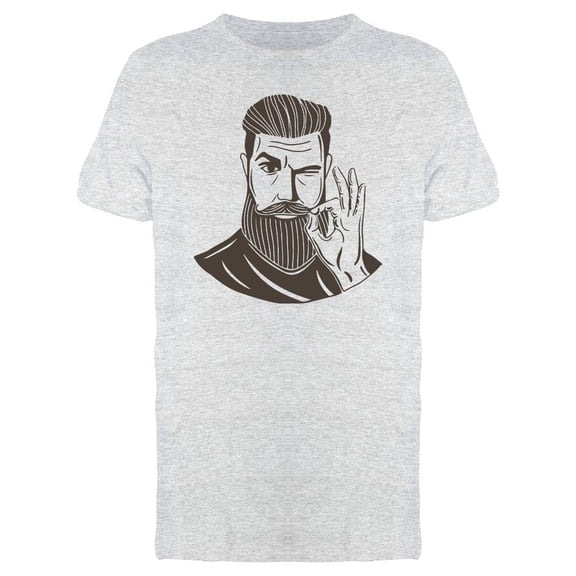 Hipster Design T-Shirt Men -Image by Shutterstock, Male x-Large