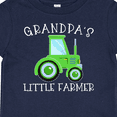 thumbnail image 4 of Inktastic Grandpa's Little Farmer Green Tractor Boys or Girls Baby T-Shirt, 4 of 5