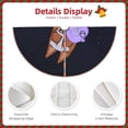 thumbnail image 3 of Defioc Bluey for Christmas Tree Skirt Snowman Xmas Tree Skirt Farmhouse Christmas Decorations Tree Mat for Holiday Party Decor-36", 3 of 6