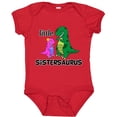 thumbnail image 3 of Inktastic Little Sistersaurus Girls Baby Bodysuit, 3 of 5