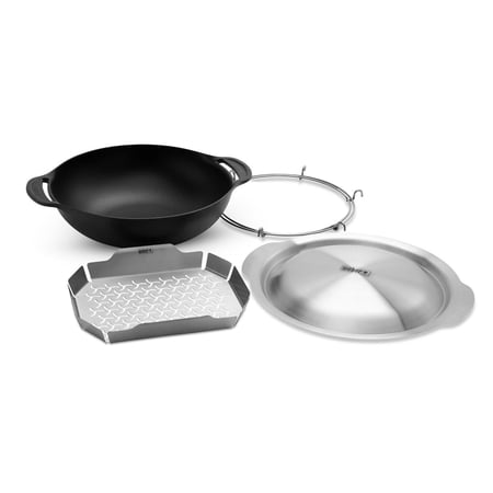 Weber CRAFTED 7606 Wok & Steamer