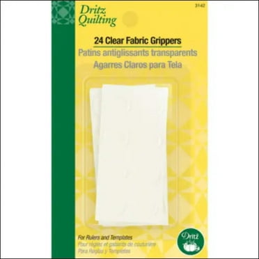 Dritz Quilting Clear Fabric Grippers-24/Pkg