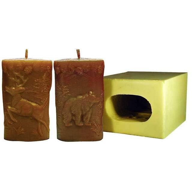 Mann Lake Moule de Bougie Pilier Nature Sauvage