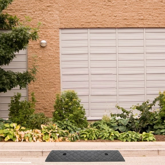 PBPBOX Auto Shed Ramp for Riding Mower, Plastic, Black, Antislip, Versatile Design