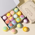 thumbnail image 6 of Uxgjfwu 12pc Scented Bath Balls Gift Box Set, Assorted Fragrance Bath Fizzies, Nourishing Skin Friendly Formula, Relaxing Bath Experience for Home Spa and Holiday Gifting, 6 of 9